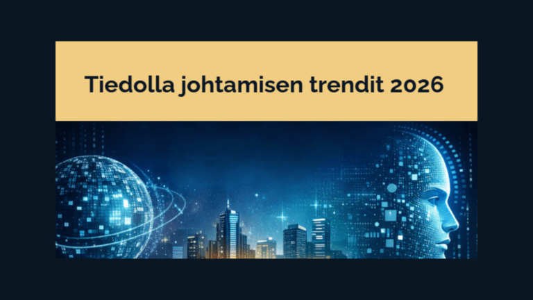 Tiedolla johtamisen trendit 2026